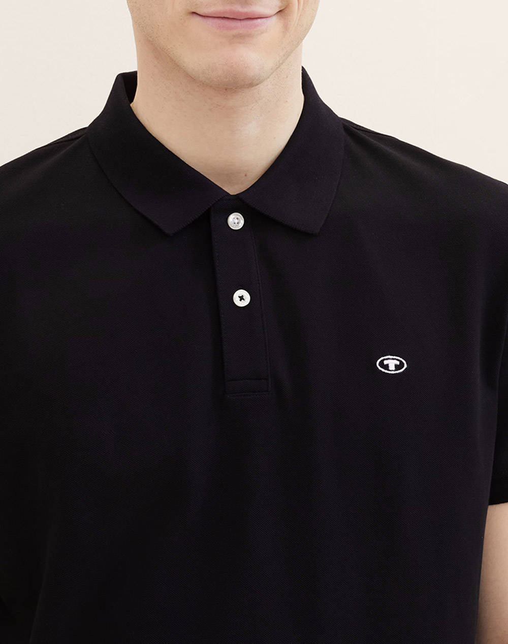 TOM TAILOR BASIC POLO WITH CONTRAST BLUZA DE BARBATI