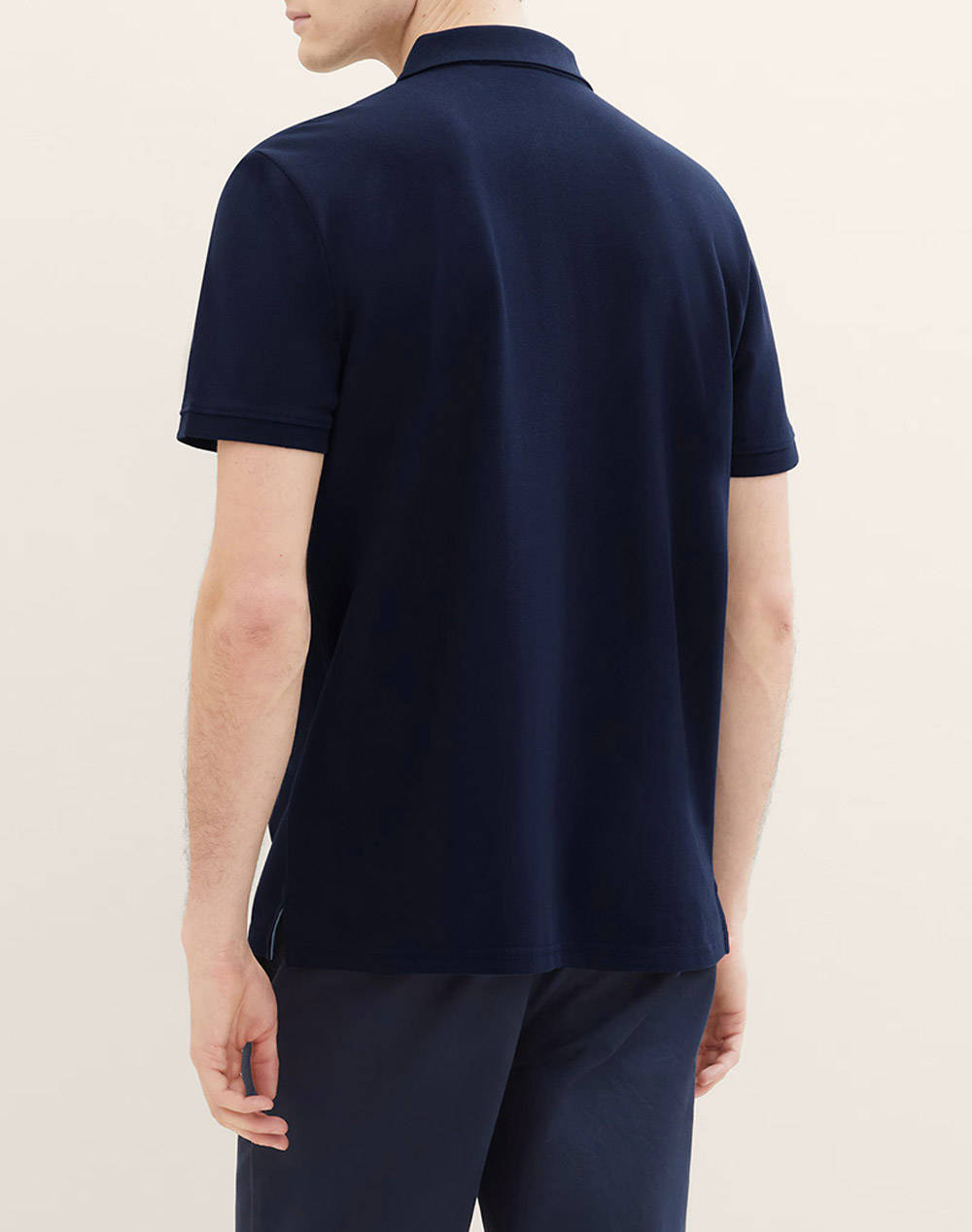 TOM TAILOR BASIC POLO WITH CONTRAST BLUZA DE BARBATI