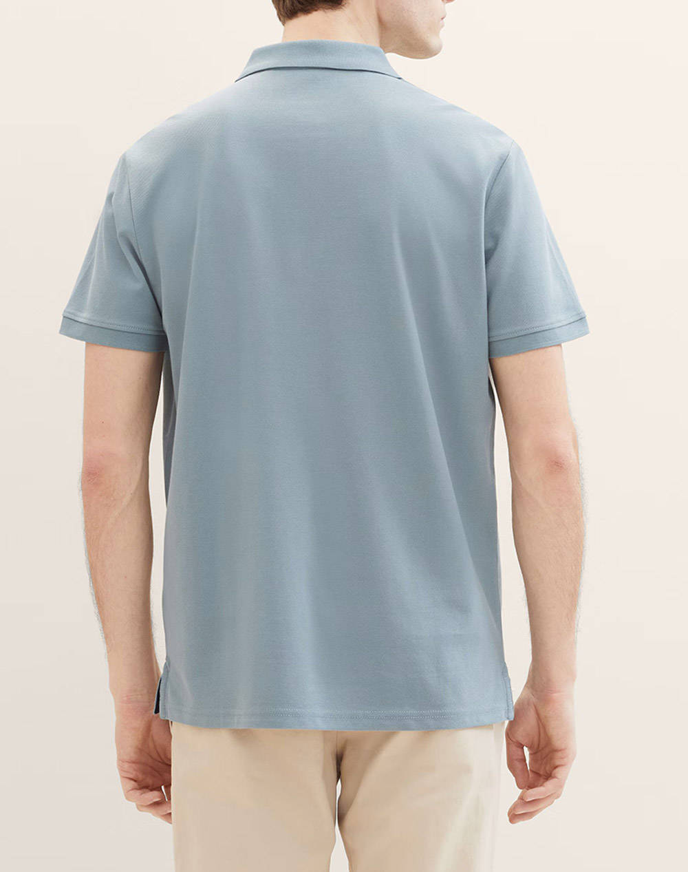TOM TAILOR BASIC POLO WITH CONTRAST BLUZA DE BARBATI
