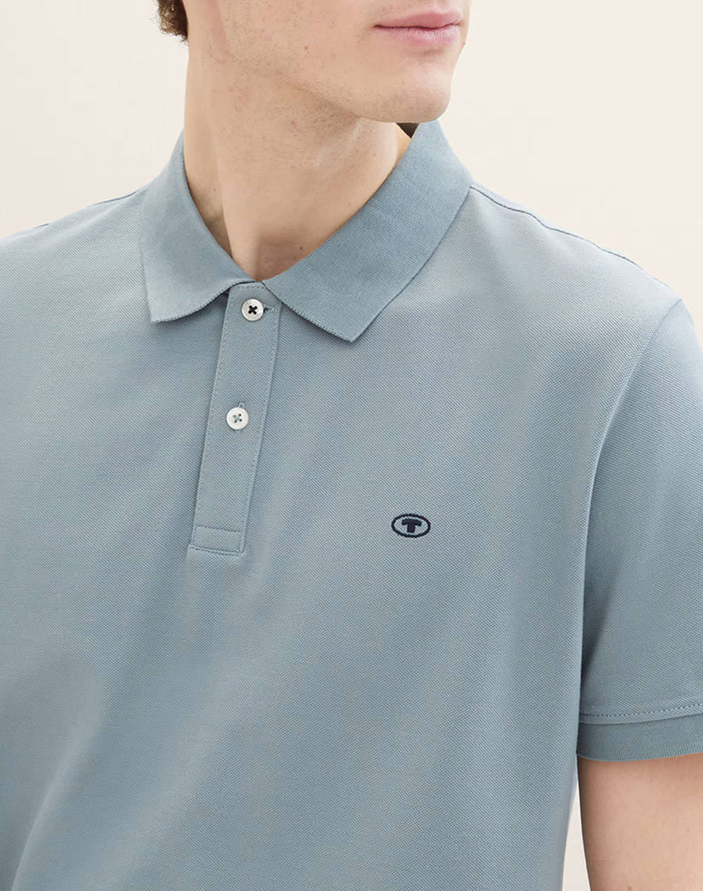 TOM TAILOR BASIC POLO WITH CONTRAST BLUZA DE BARBATI