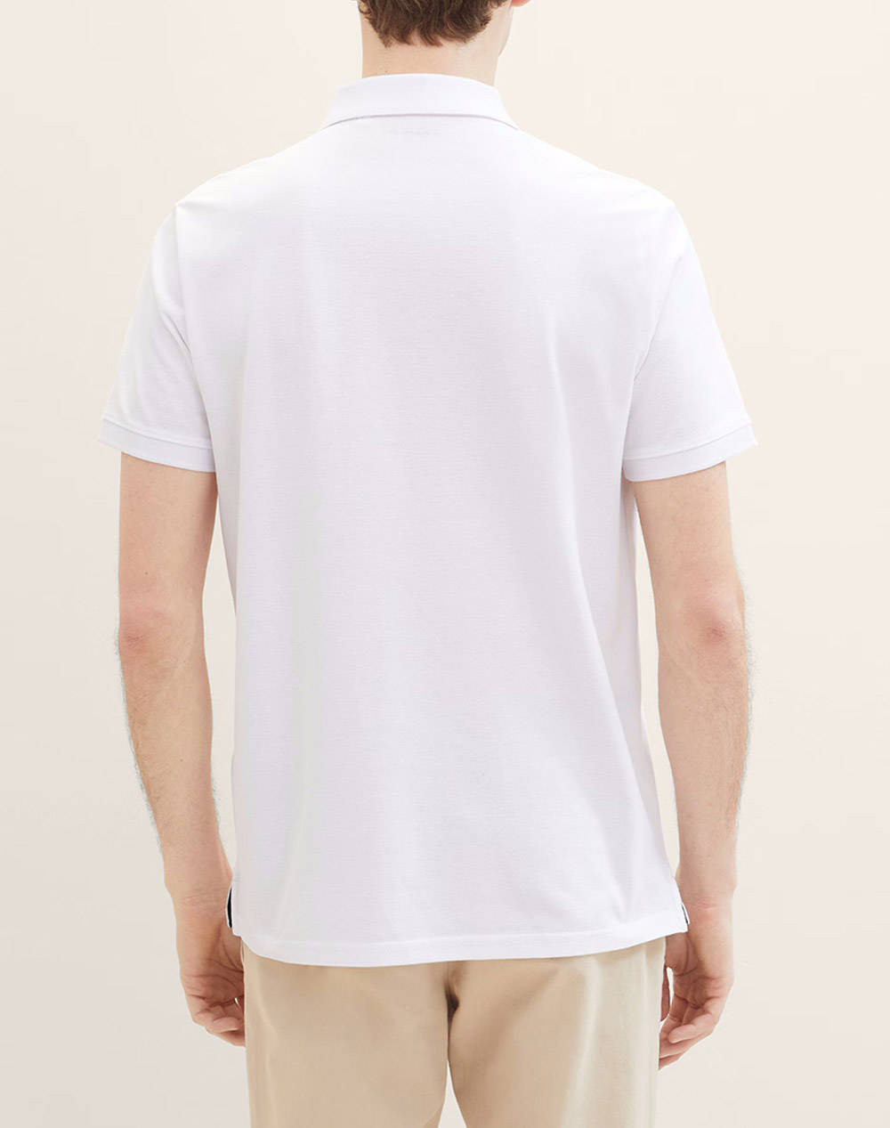 TOM TAILOR BASIC POLO WITH CONTRAST BLUZA DE BARBATI