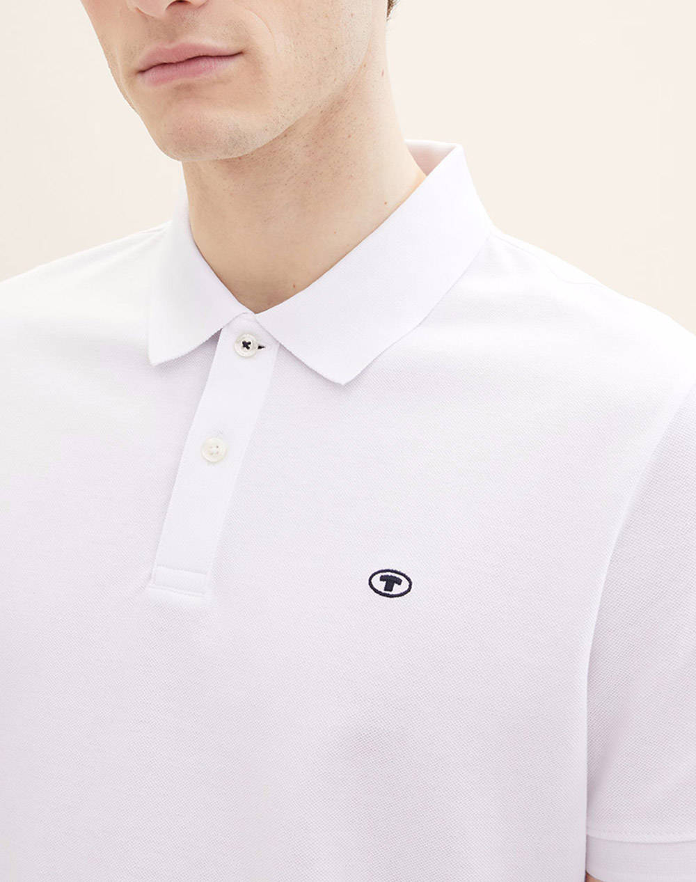 TOM TAILOR BASIC POLO WITH CONTRAST BLUZA DE BARBATI