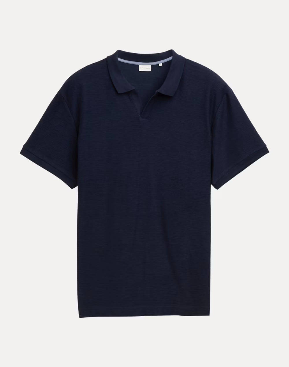 TOM TAILOR STRUCTURED RESORT COLLAR BLUZA DE BARBATI
