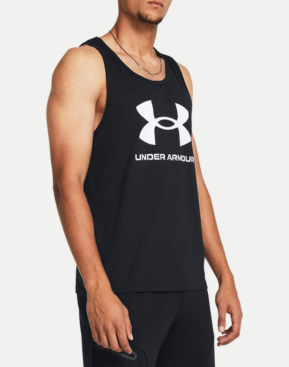UNDER ARMOUR 1382883 UA SPORTSTYLE LOGO TANK T-SHIRT FARA MANECA UNDER ARMOUR