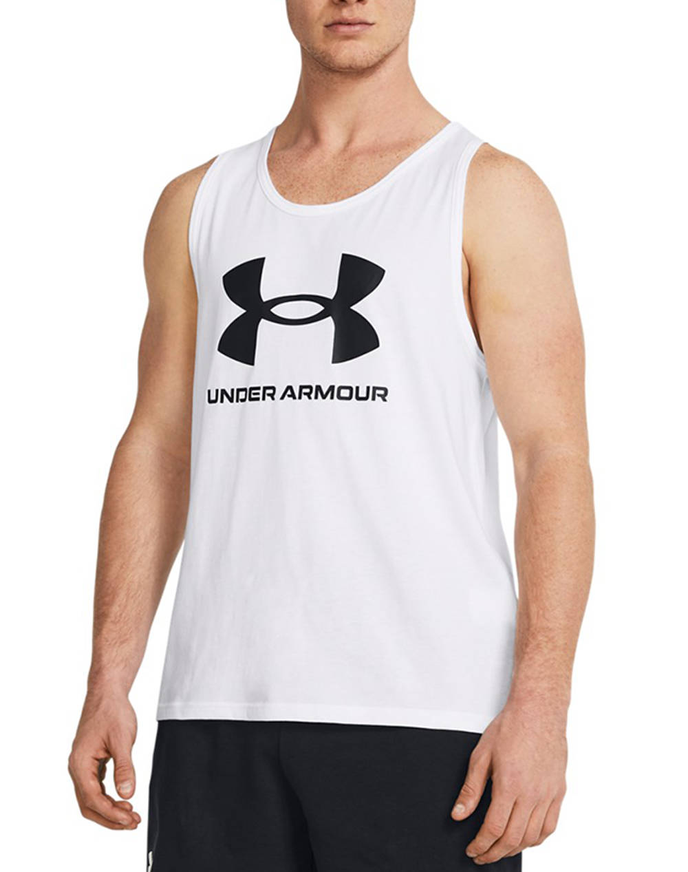 UNDER ARMOUR 1382883 UA SPORTSTYLE LOGO TANK T-SHIRT FARA MANECA UNDER ARMOUR