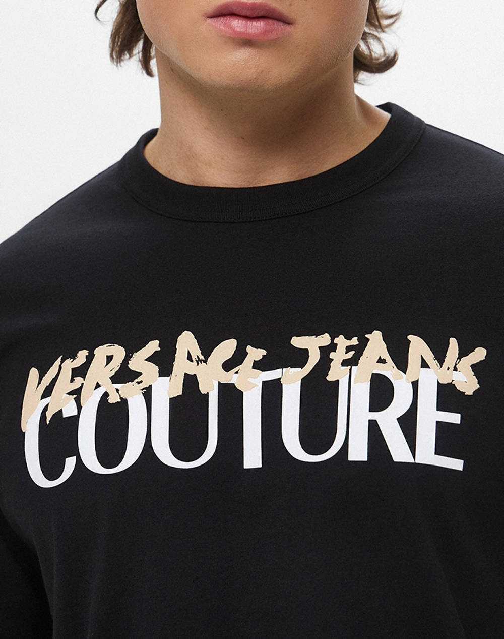 VERSACE JEANS 78GAHE06CJ00E 78UP601 L SEASONAL LOGO BLUZA DE BARBATI