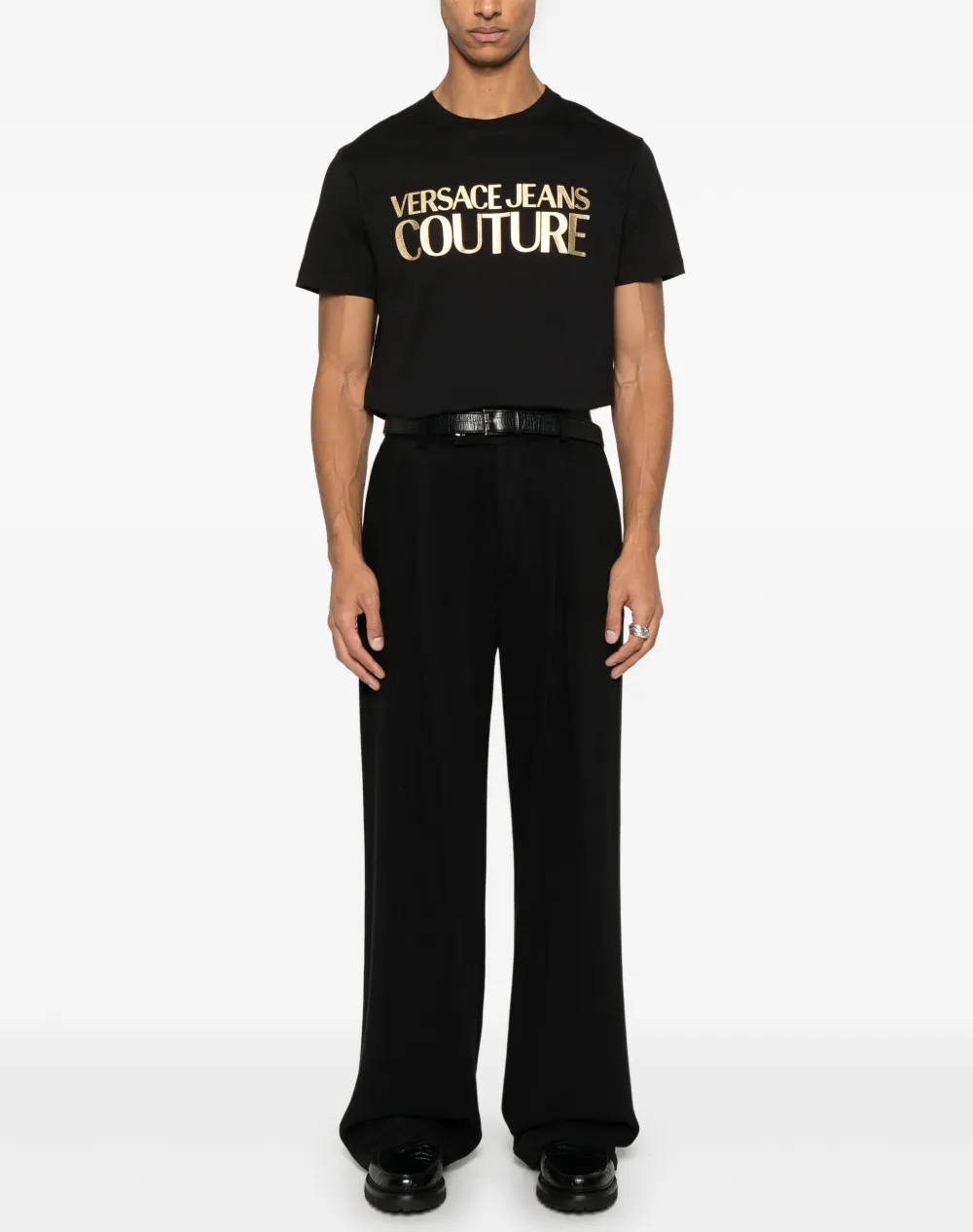 VERSACE JEANS 78GAHT05CJ00T 78UP600 S LOGO INSTIT THICKFOIL BLUZA DE BARBATI