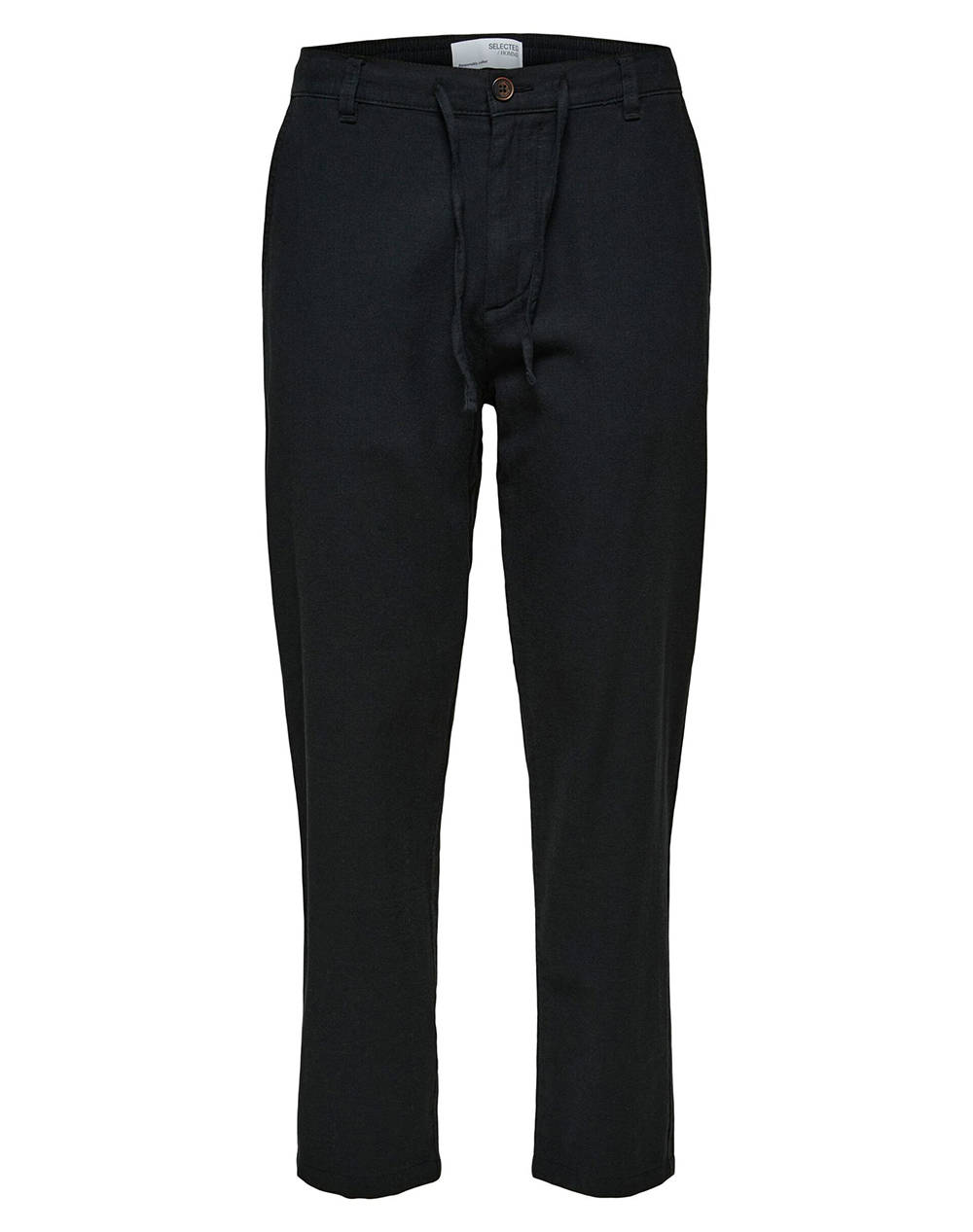 SELECTED SLH172-SLIMTAPE BRODY LINEN PANT NOOS