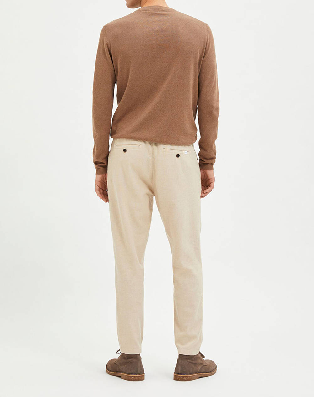 SELECTED SLH172-SLIMTAPE BRODY LINEN PANT NOOS