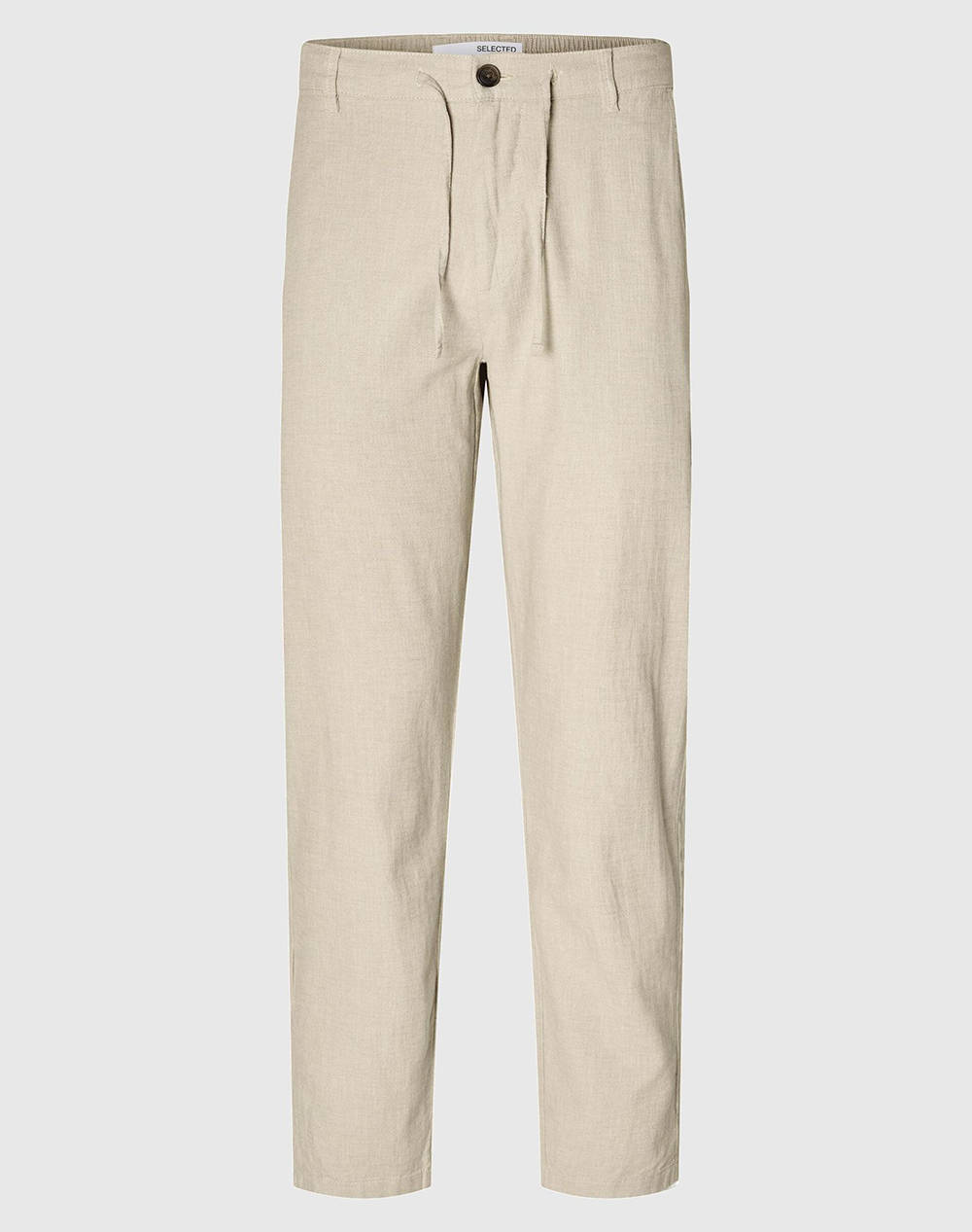 SELECTED SLH172-SLIMTAPE BRODY LINEN PANT NOOS