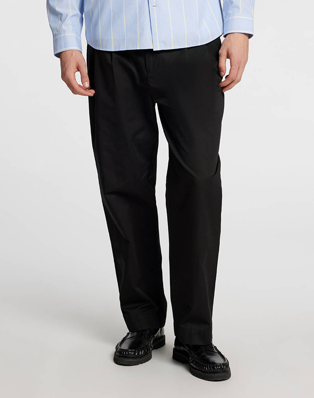 SELECTED SLH220-LOOSE ADAM PLEAT PANT