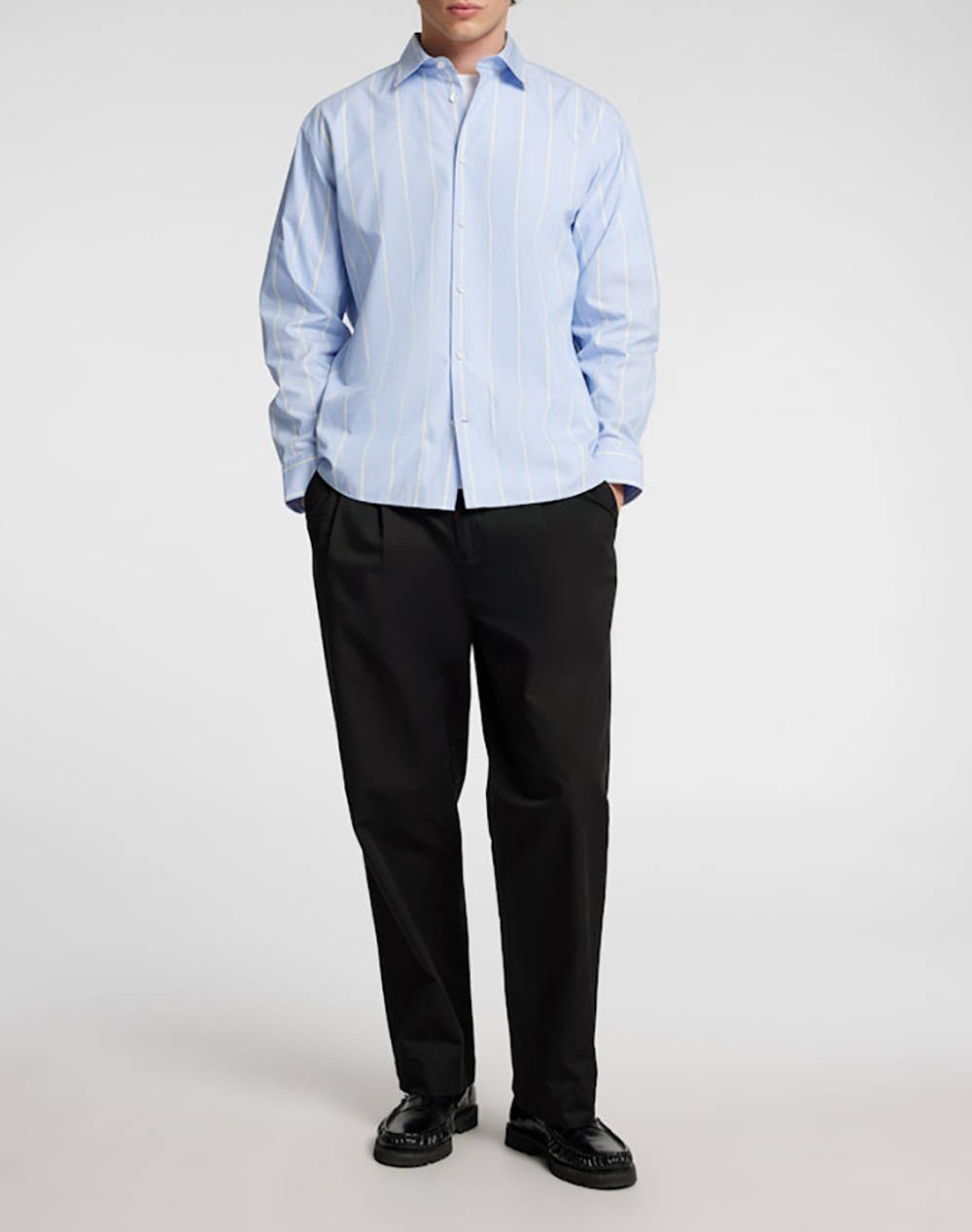 SELECTED SLH220-LOOSE ADAM PLEAT PANT