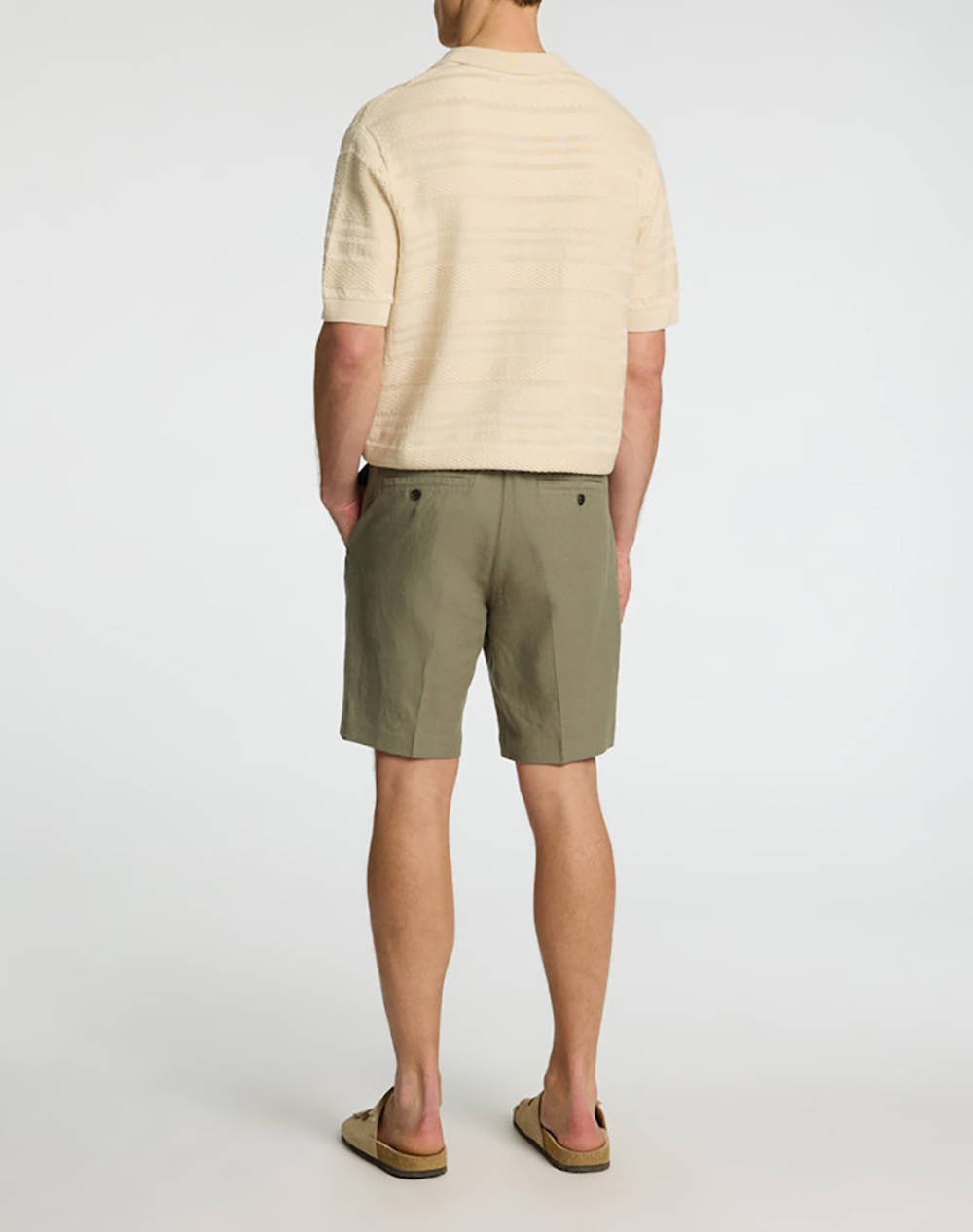 SELECTED SLHREGULAR-LEROY LINEN BLD SHORTS NOOS