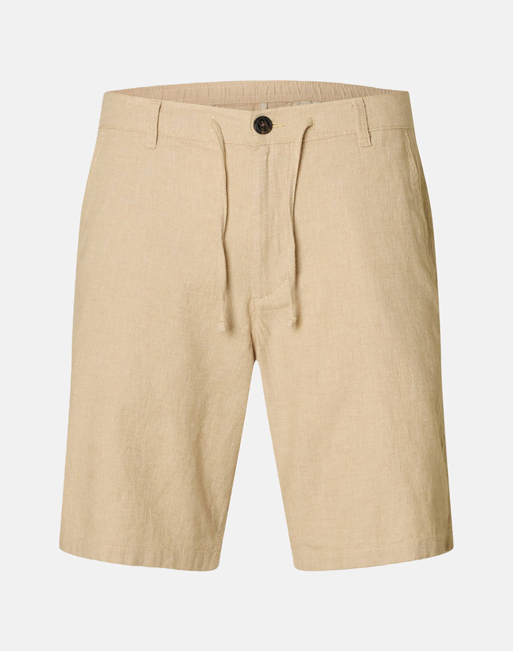 SELECTED SLHREGULAR-BRODY LINEN BLD SHORTS NOOS