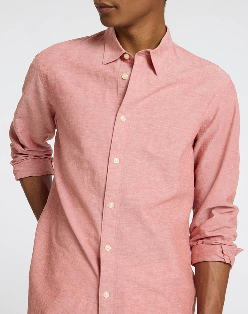 SELECETED SLHSLIM-SUN SHIRT LS NOOS