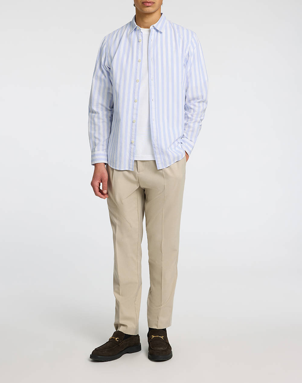 SELECETED SLHSLIM-SUN SHIRT LS NOOS