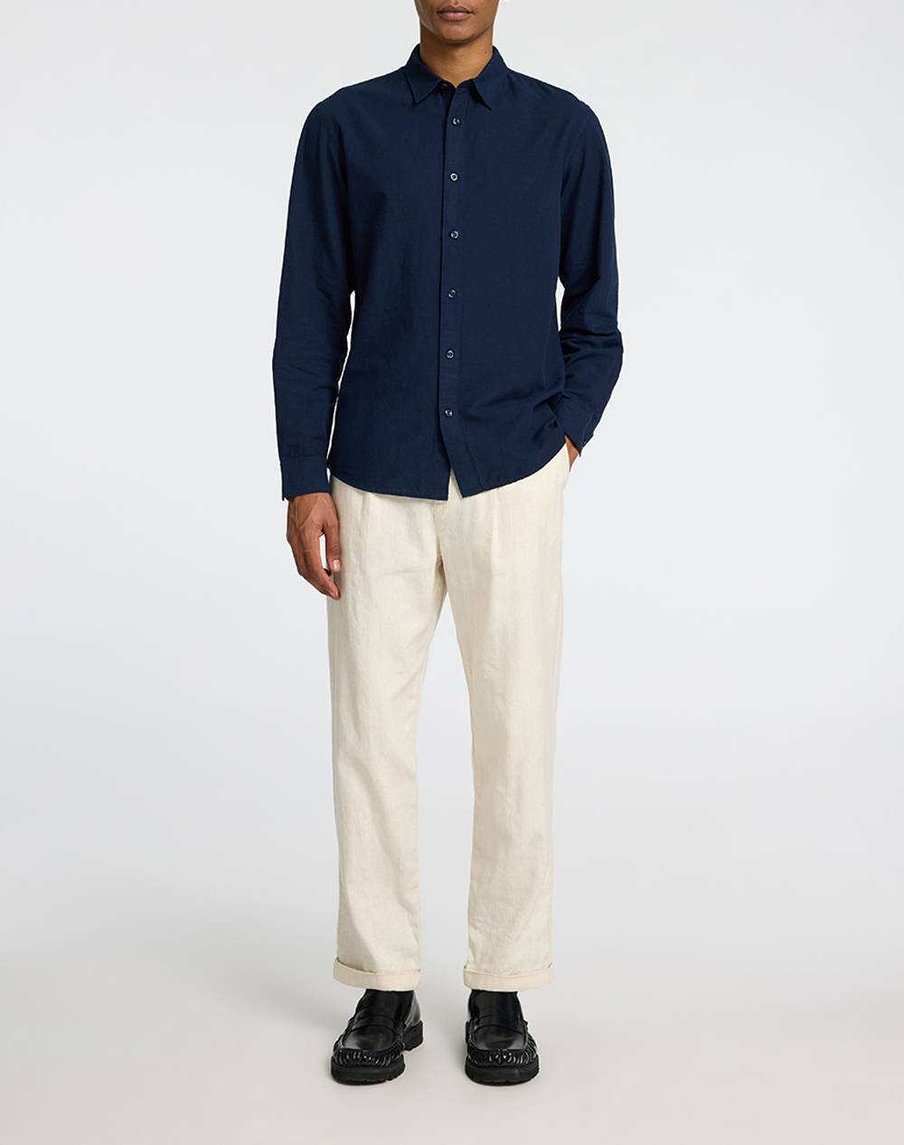 SELECETED SLHSLIM-SUN SHIRT LS NOOS