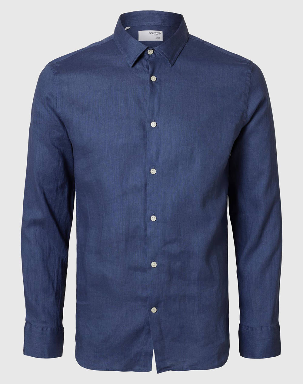 SELECTED SLHREGKYLIAN-LINEN SHIRT LS CLASSIC NOOS