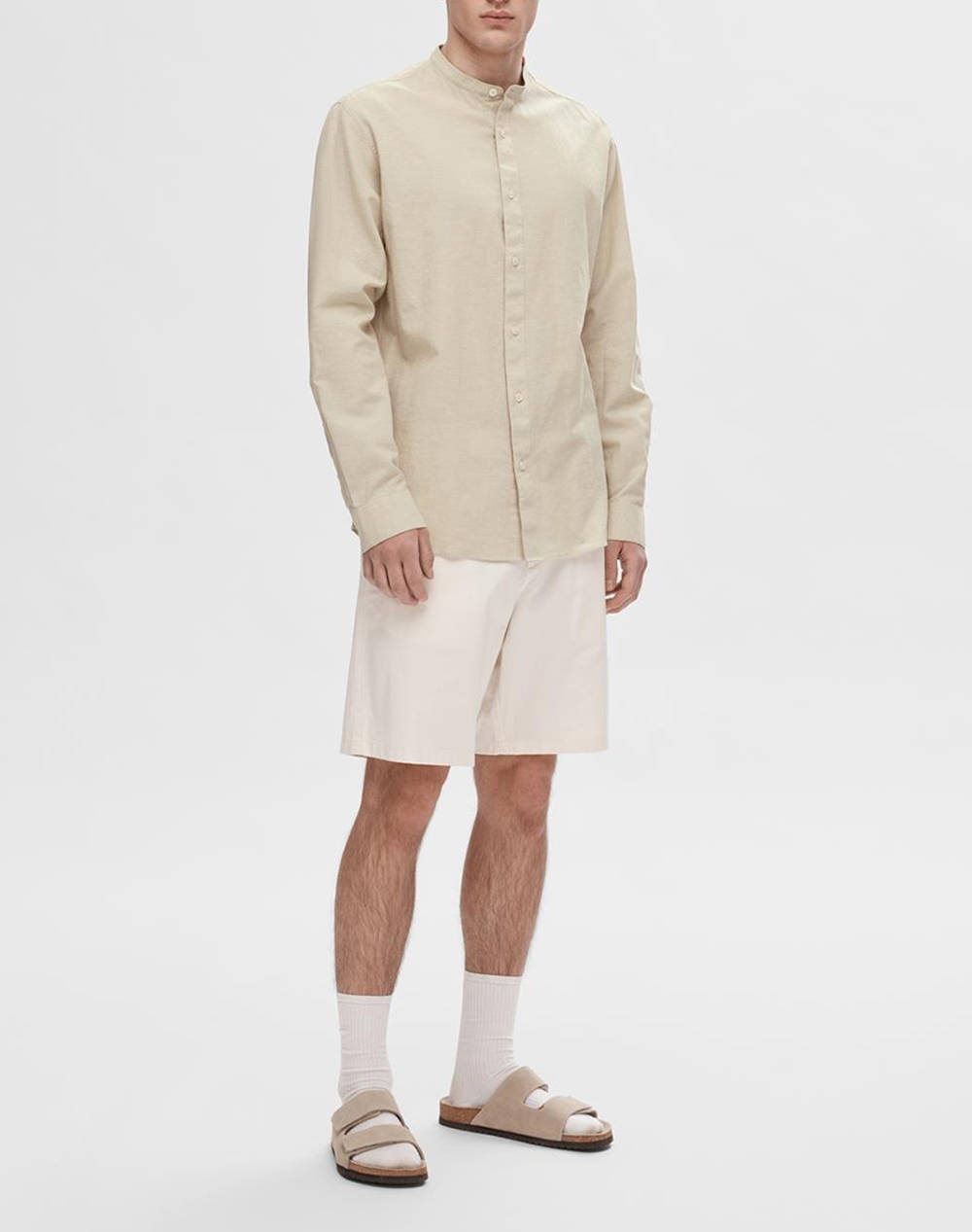 SELECTED SLHREGSUN SHIRT LS BAND