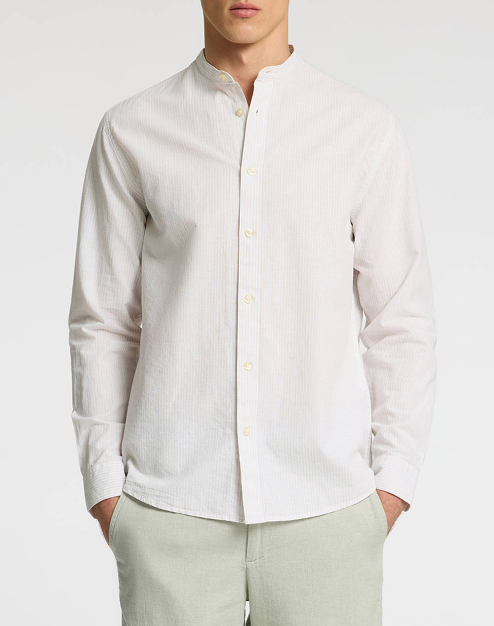 SELECTED SLHREGSUN SHIRT LS BAND