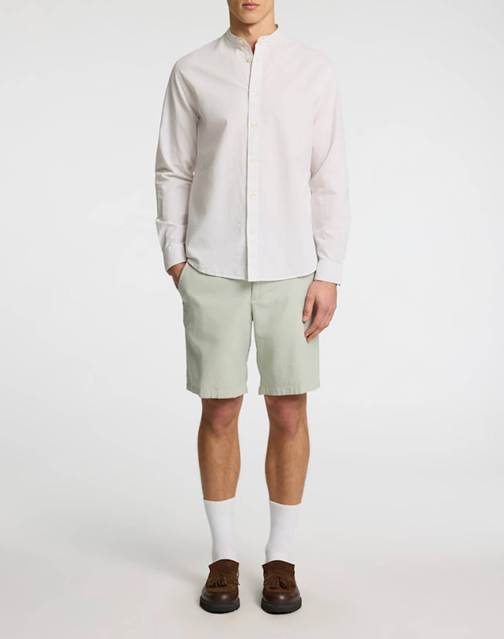 SELECTED SLHREGSUN SHIRT LS BAND