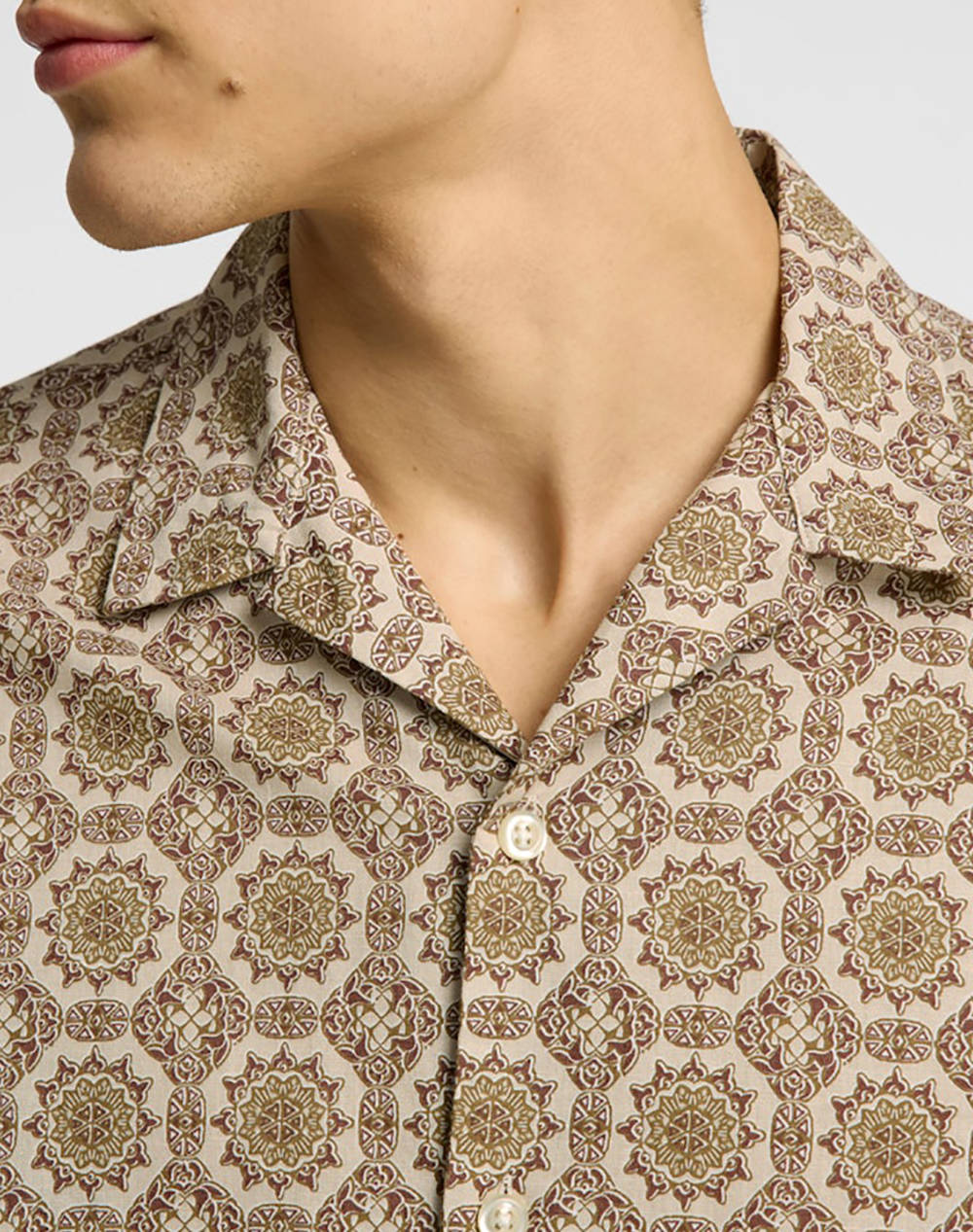 SELECTED SLHREGSUN SHIRT SS RESORT
