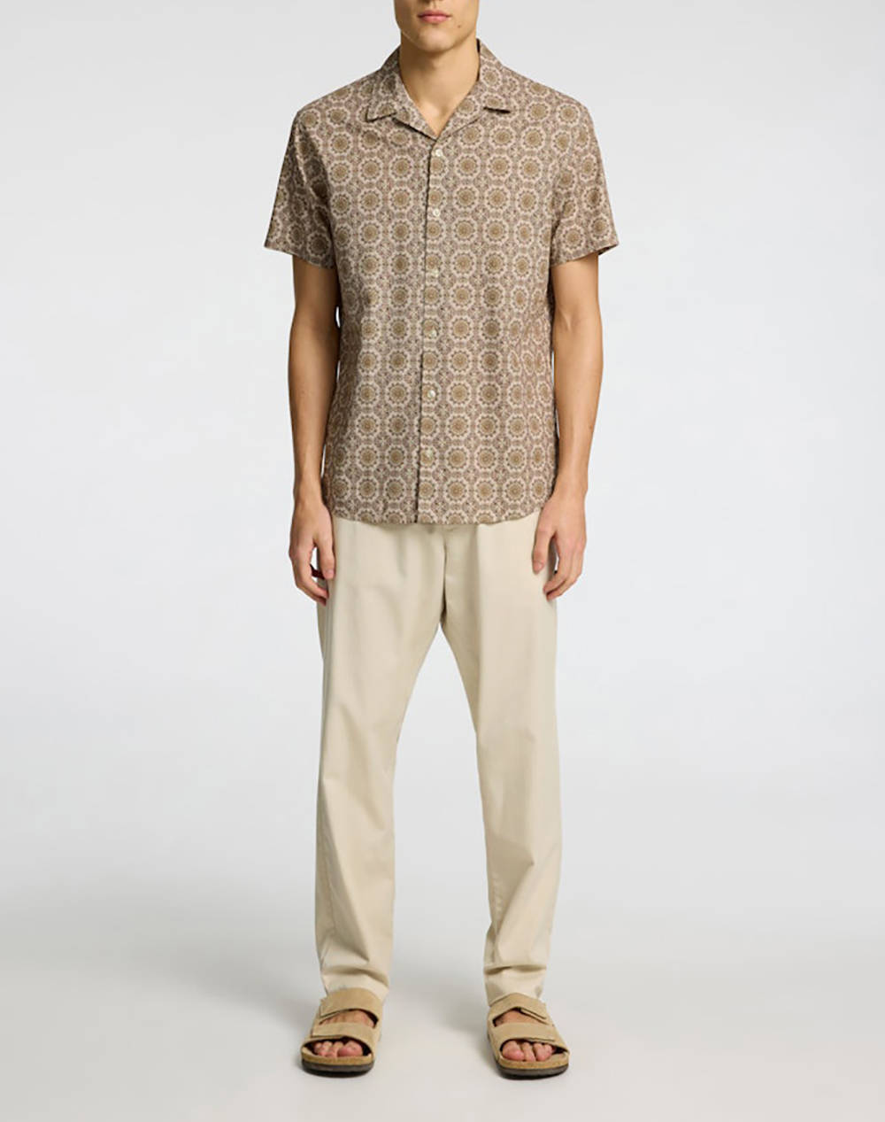 SELECTED SLHREGSUN SHIRT SS RESORT