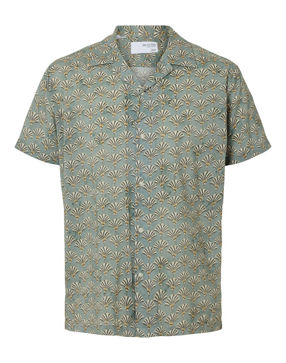 SELECTED SLHREG-AIR SHIRT SS MIX