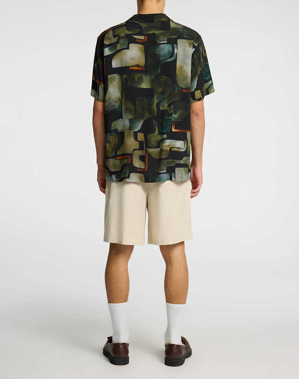 SELECTED SLHRELAX-VERO SHIRT SS AOP