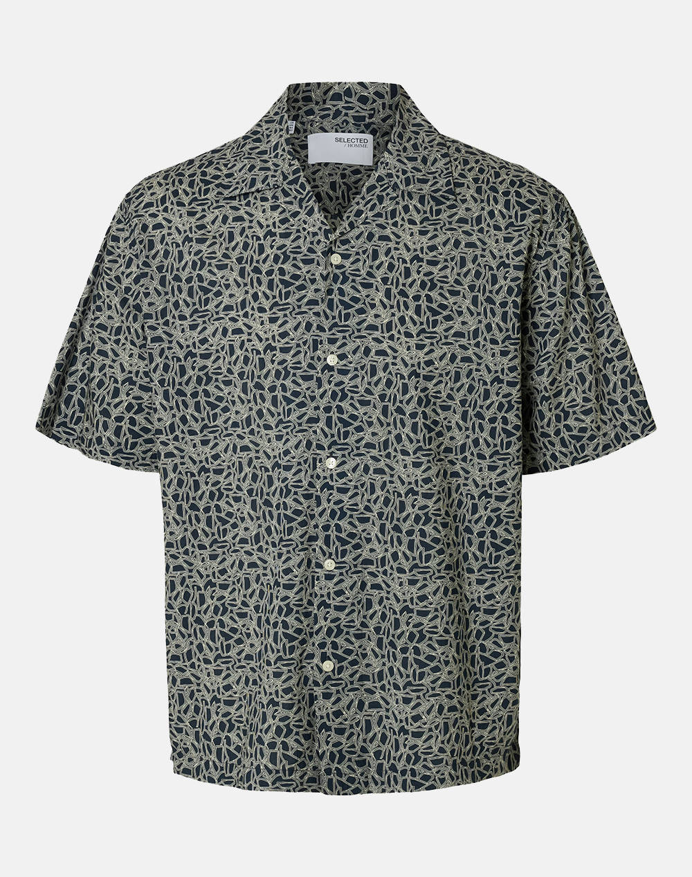 SELECTED SLHRLXAIR MIX SS SHIRT