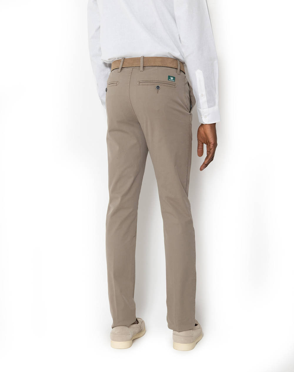 THE BOSTONIANS PANTALONI CHINOS PIQUE REGULAR FIT