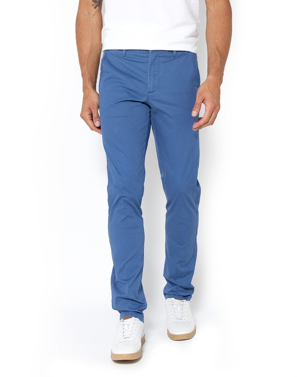 THE BOSTONIANS PANTALONI CHINOS PIQUE REGULAR FIT