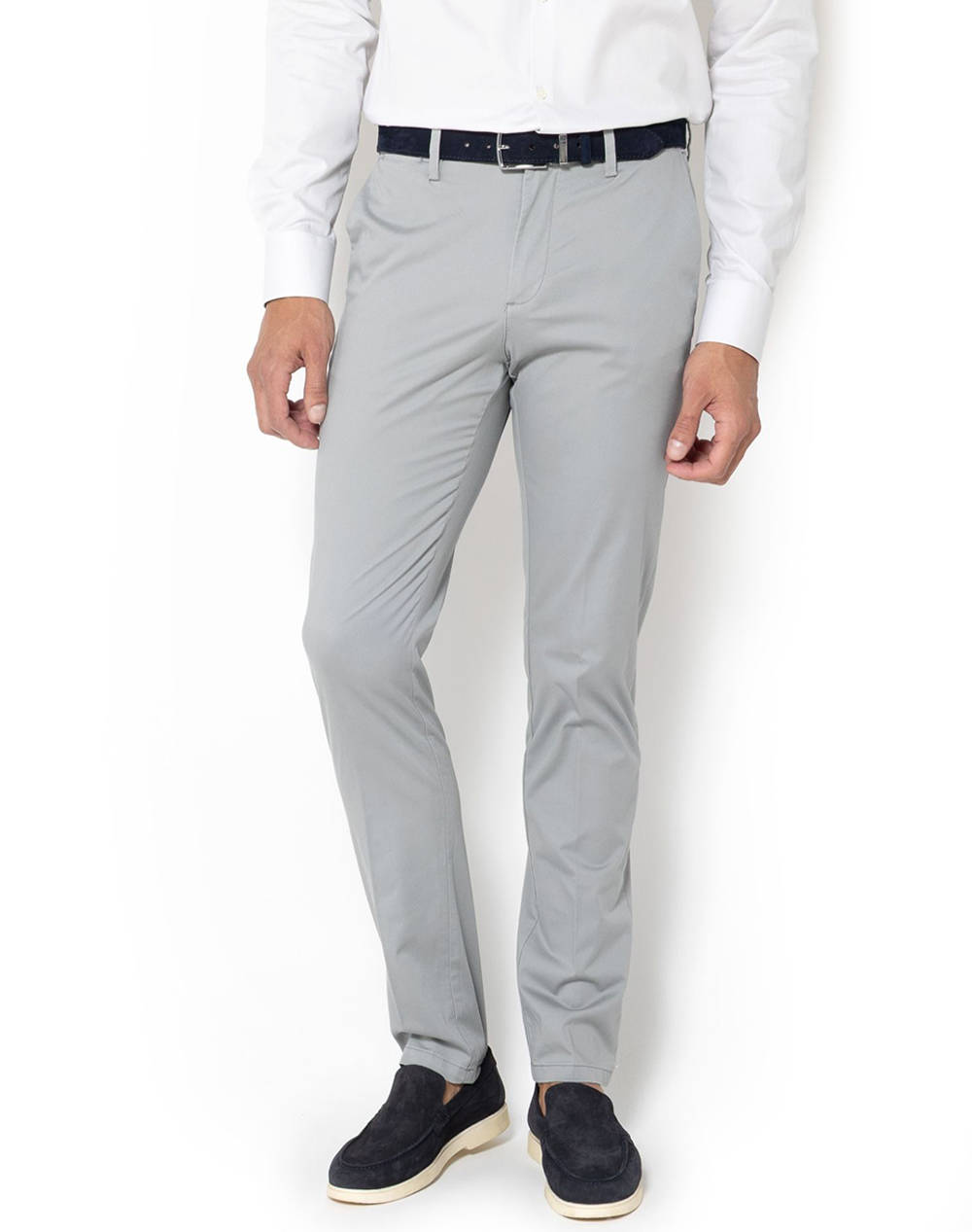 BOSTONIANS PANTALONI CHINOS CAPARTINA SATIN REGULAR