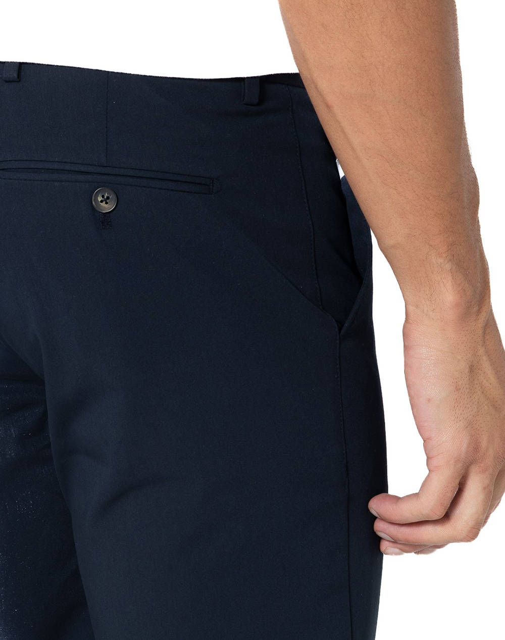 THE BOSTONIANS PANTALONI CHINOS POPLIN REGULAR FIT