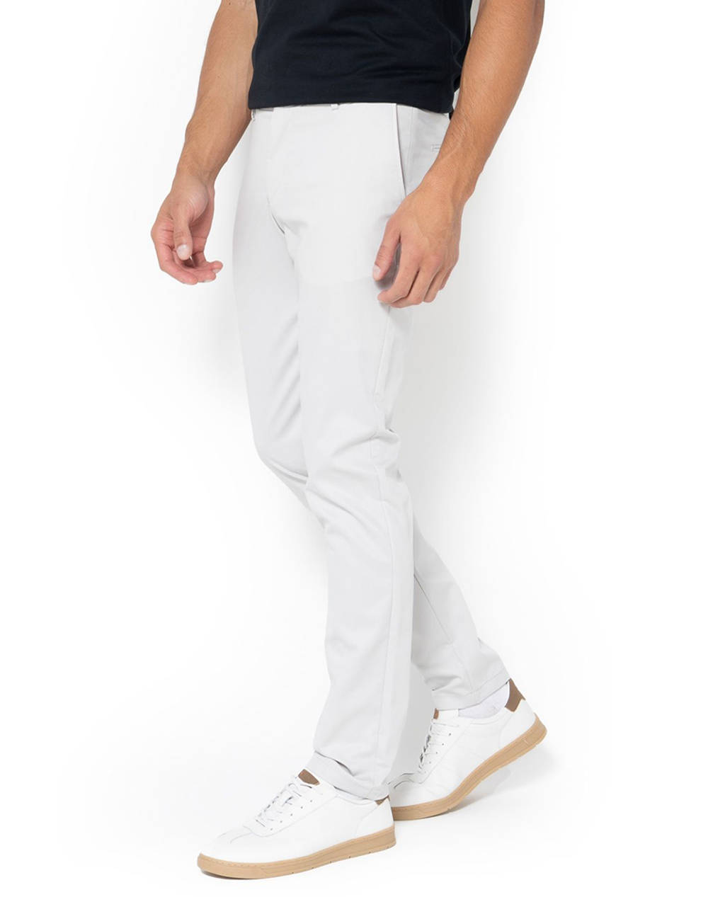 THE BOSTONIANS PANTALONI CHINOS POPLIN REGULAR FIT