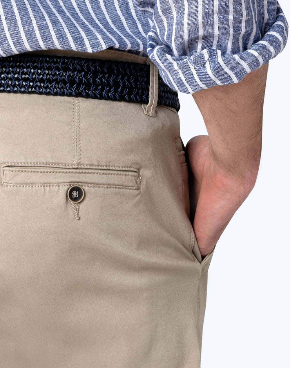 THE BOSTONIANS PANTALONI SCURTI CHINOS REGULAR FIT