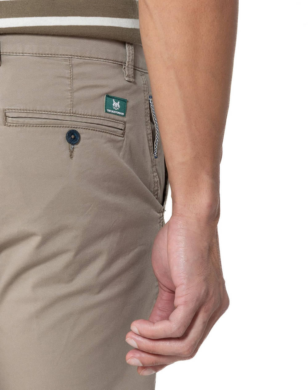 THE BOSTONIANS BERMUDE CHINOS TWILL