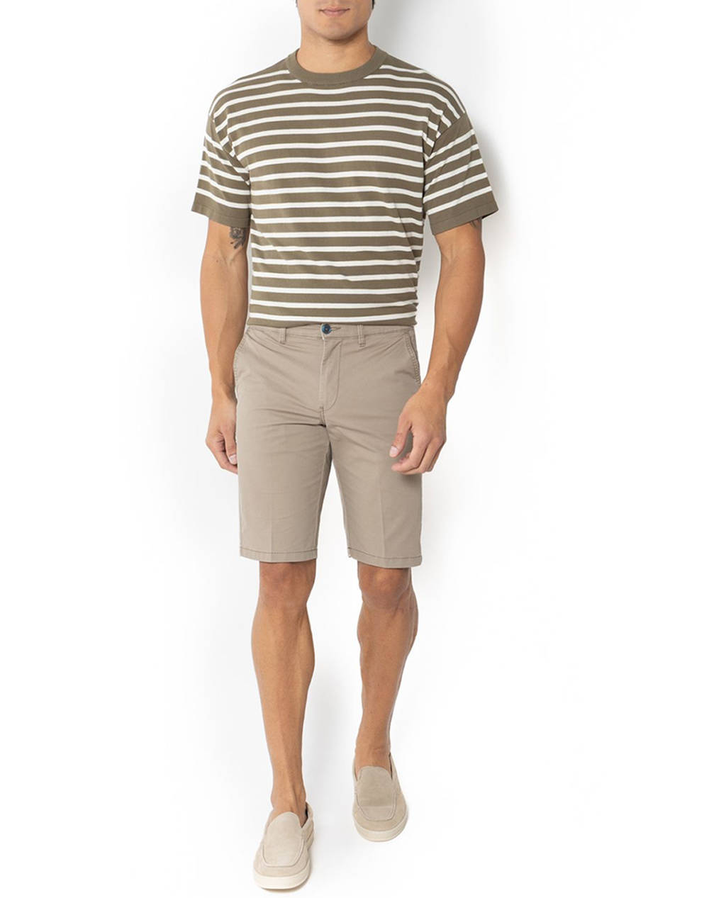 THE BOSTONIANS BERMUDE CHINOS TWILL
