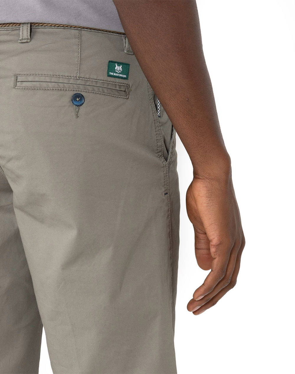 THE BOSTONIANS BERMUDE CHINOS TWILL