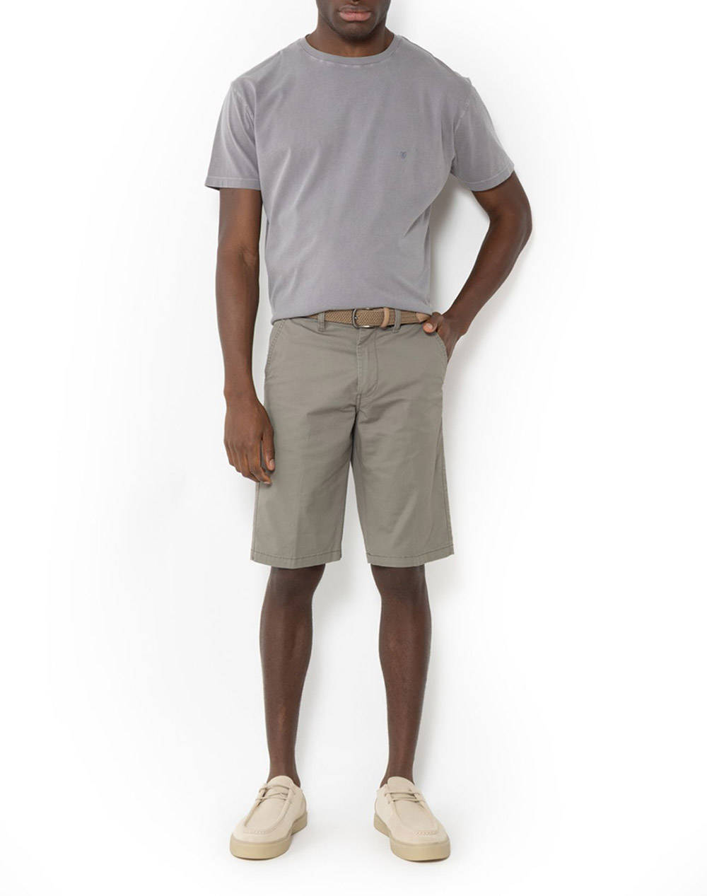 THE BOSTONIANS BERMUDE CHINOS TWILL