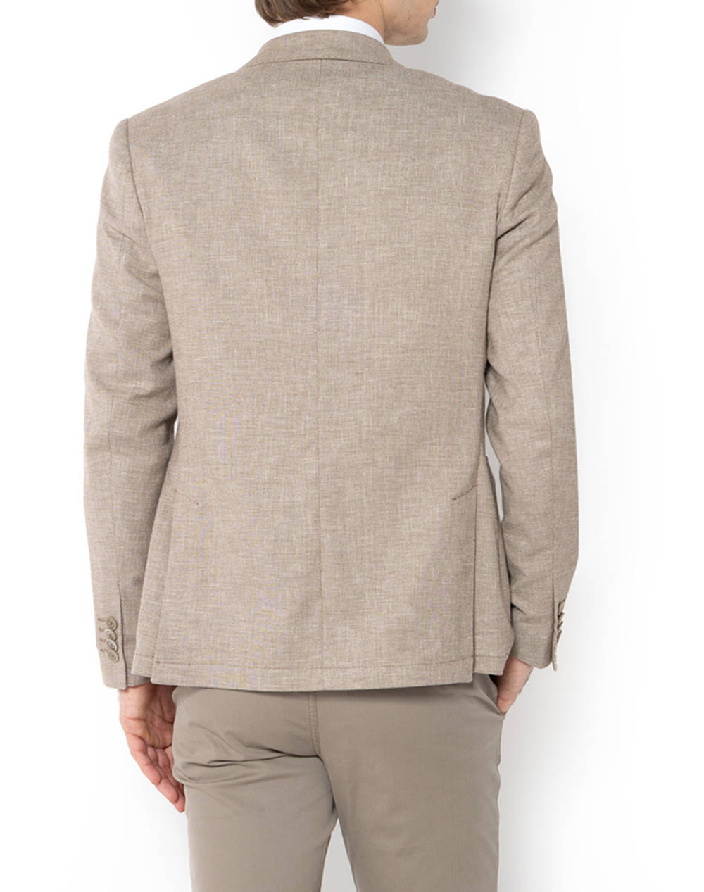 THE BOSTONIANS SACOU COTTON LINEN REGULAR FIT