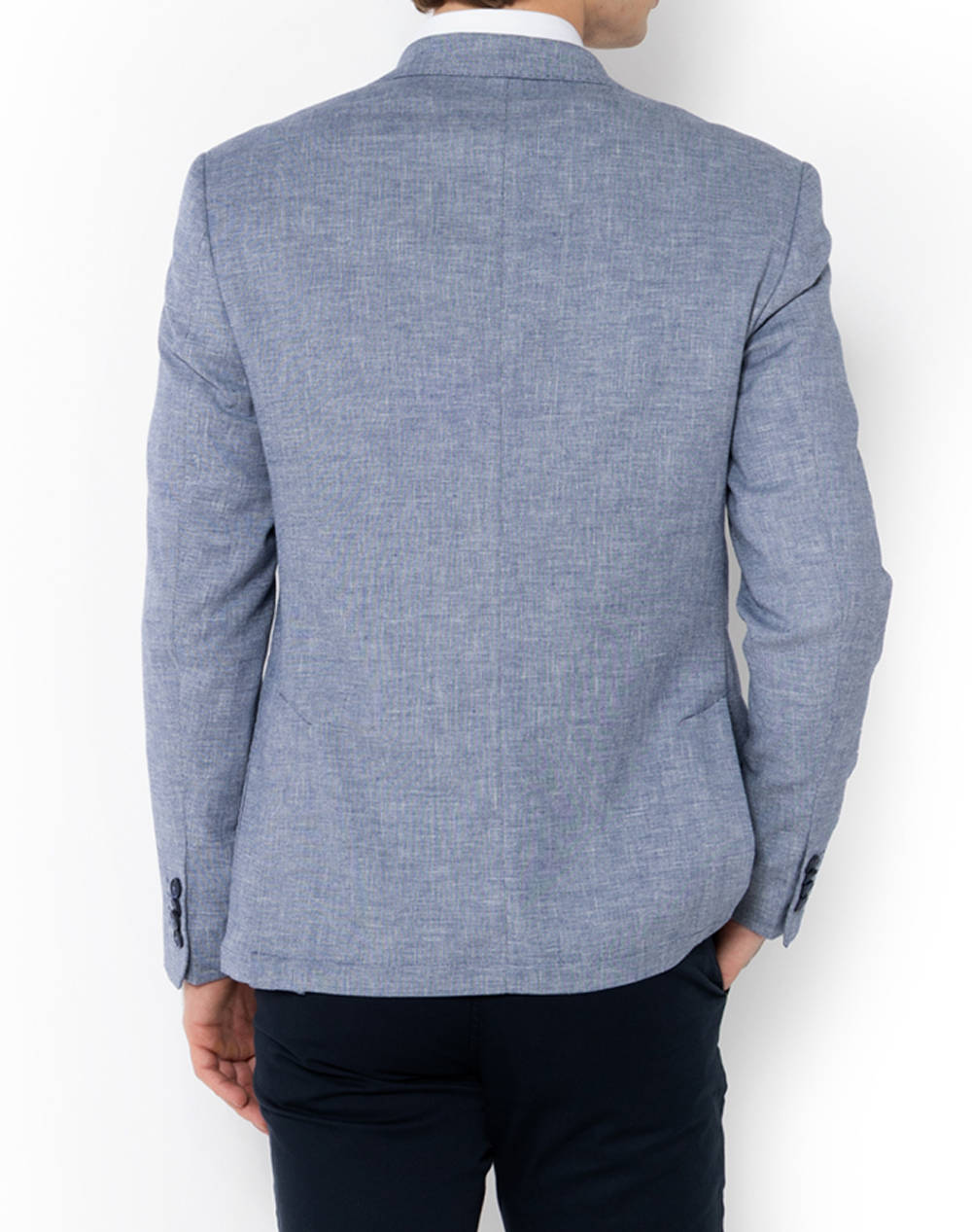 THE BOSTONIANS SACOU COTTON LINEN REGULAR FIT