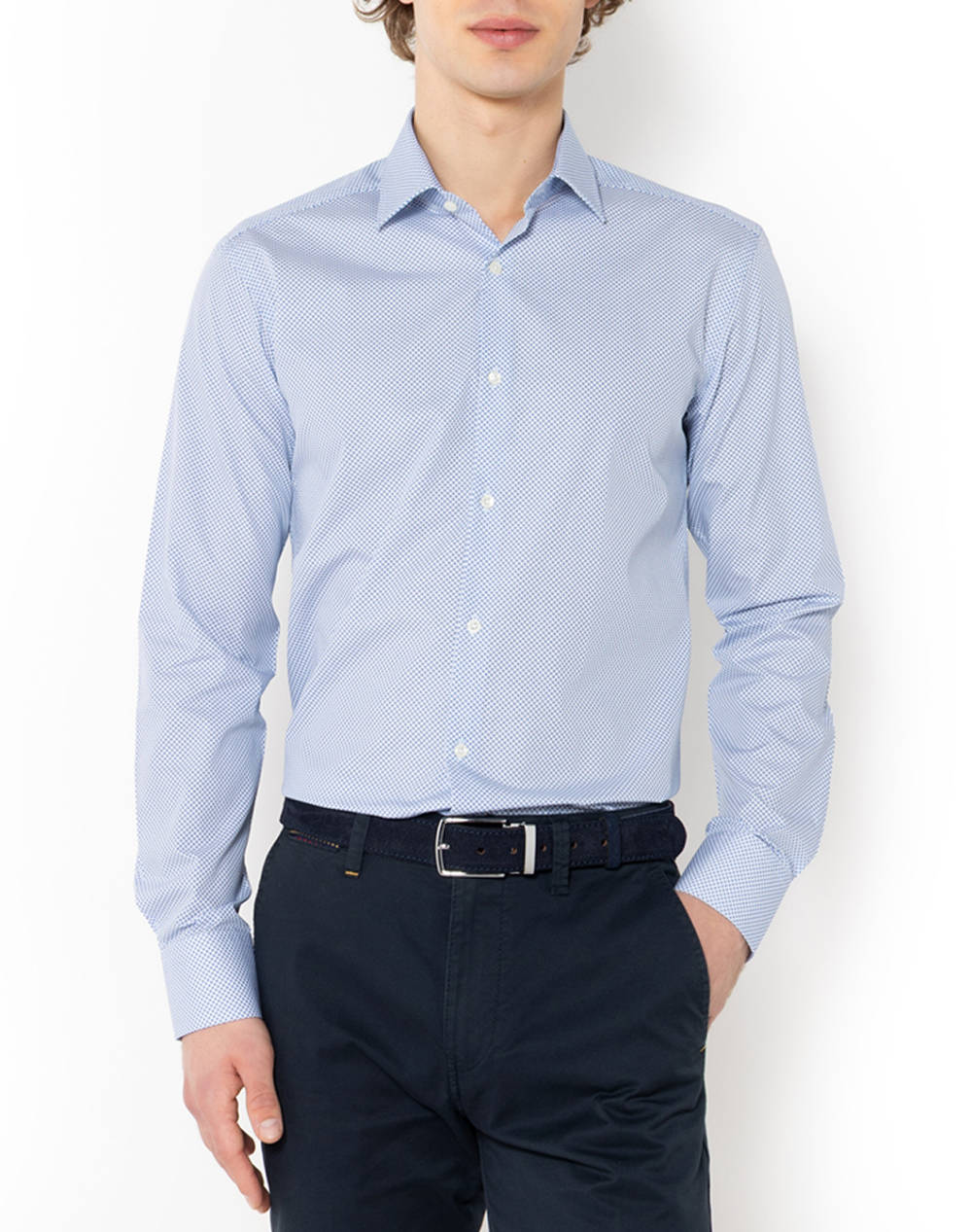 THE BOSTONIANS CAMASA CHARLES POPLIN SLIM FIT