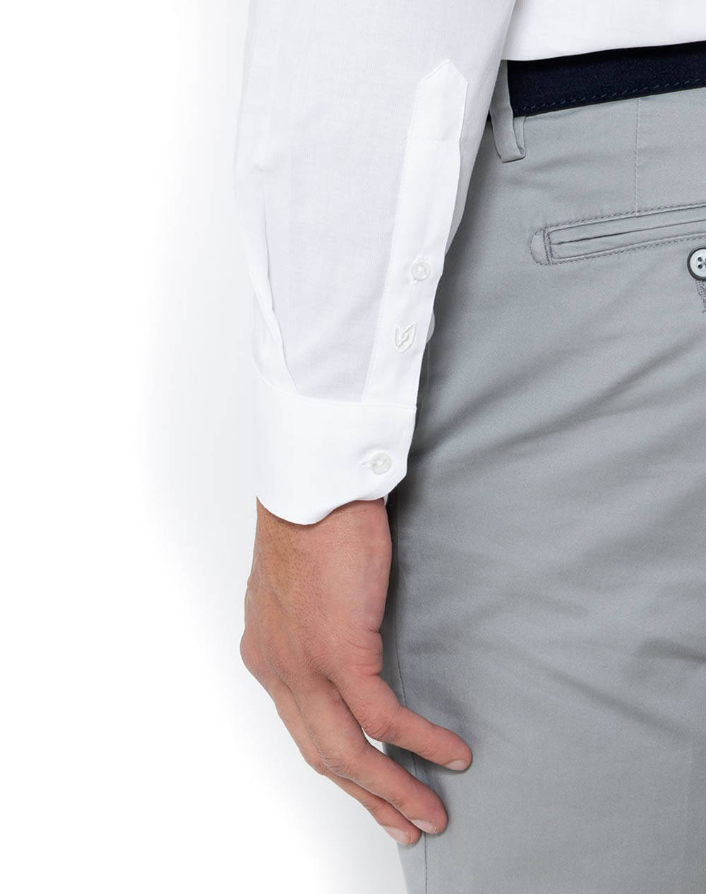 THE BOSTONIANS CAMASA ACORN CUSTOM FIT Stripe POPLIN Semi-rex Custom FIT
