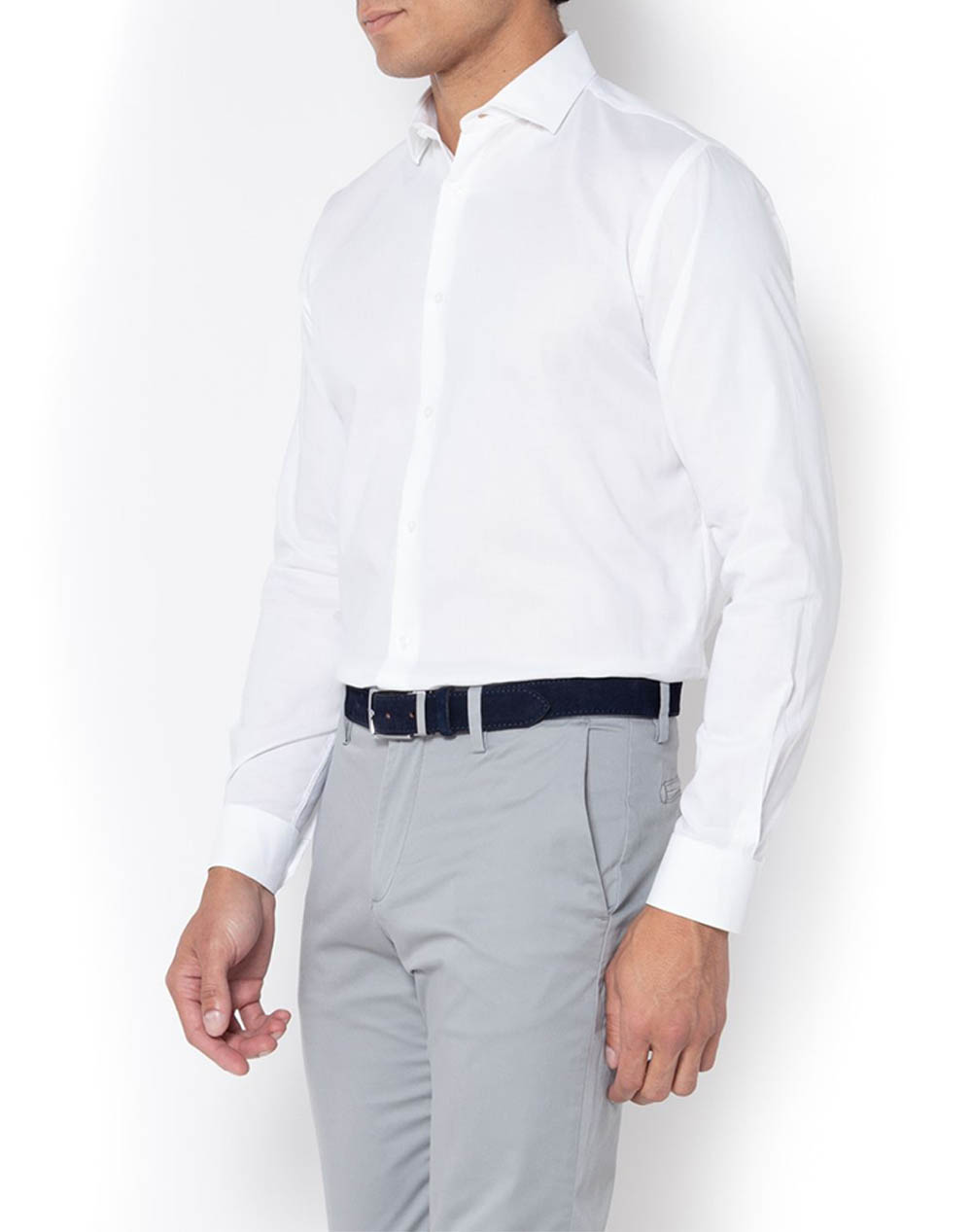 THE BOSTONIANS CAMASA ACORN CUSTOM FIT Stripe POPLIN Semi-rex Custom FIT