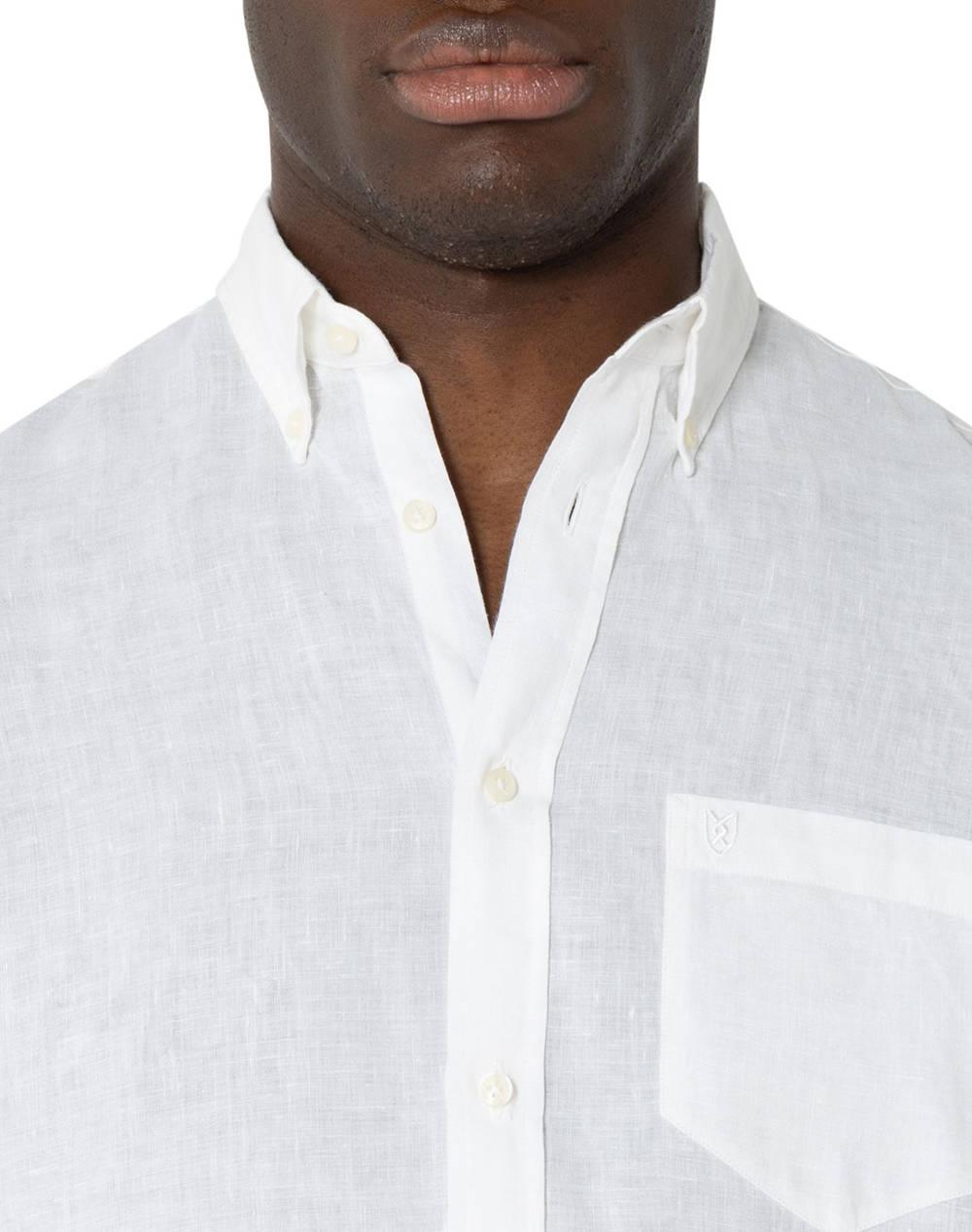 THE BOSTONIANS CAMASA DIN IN REGULAR FIT Plain LINEN Button-down Regular Fit