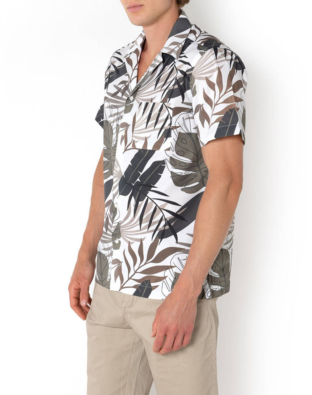 THE BOSTONIANS CAMASA CHARLES CUSTOM FIT Print POPLIN Bayron Custom FIT