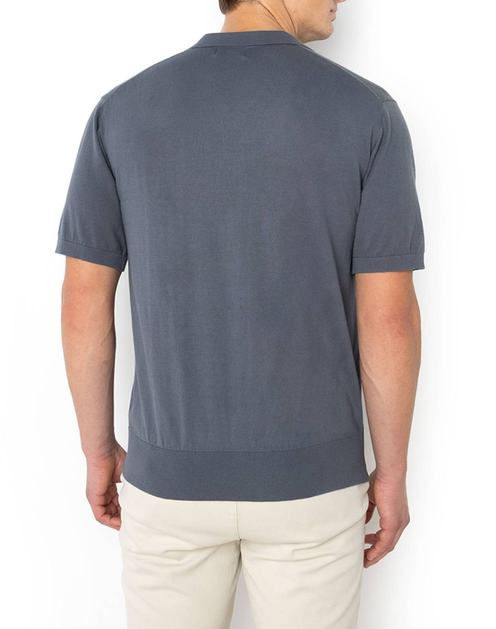THE BOSTONIANS BLUZA POLO TRICOTATA REGULAR FIT