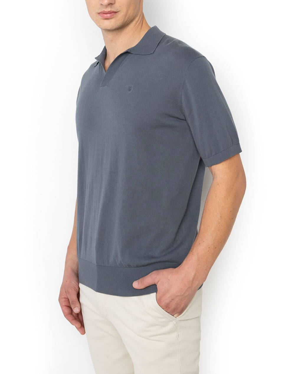 THE BOSTONIANS BLUZA POLO TRICOTATA REGULAR FIT