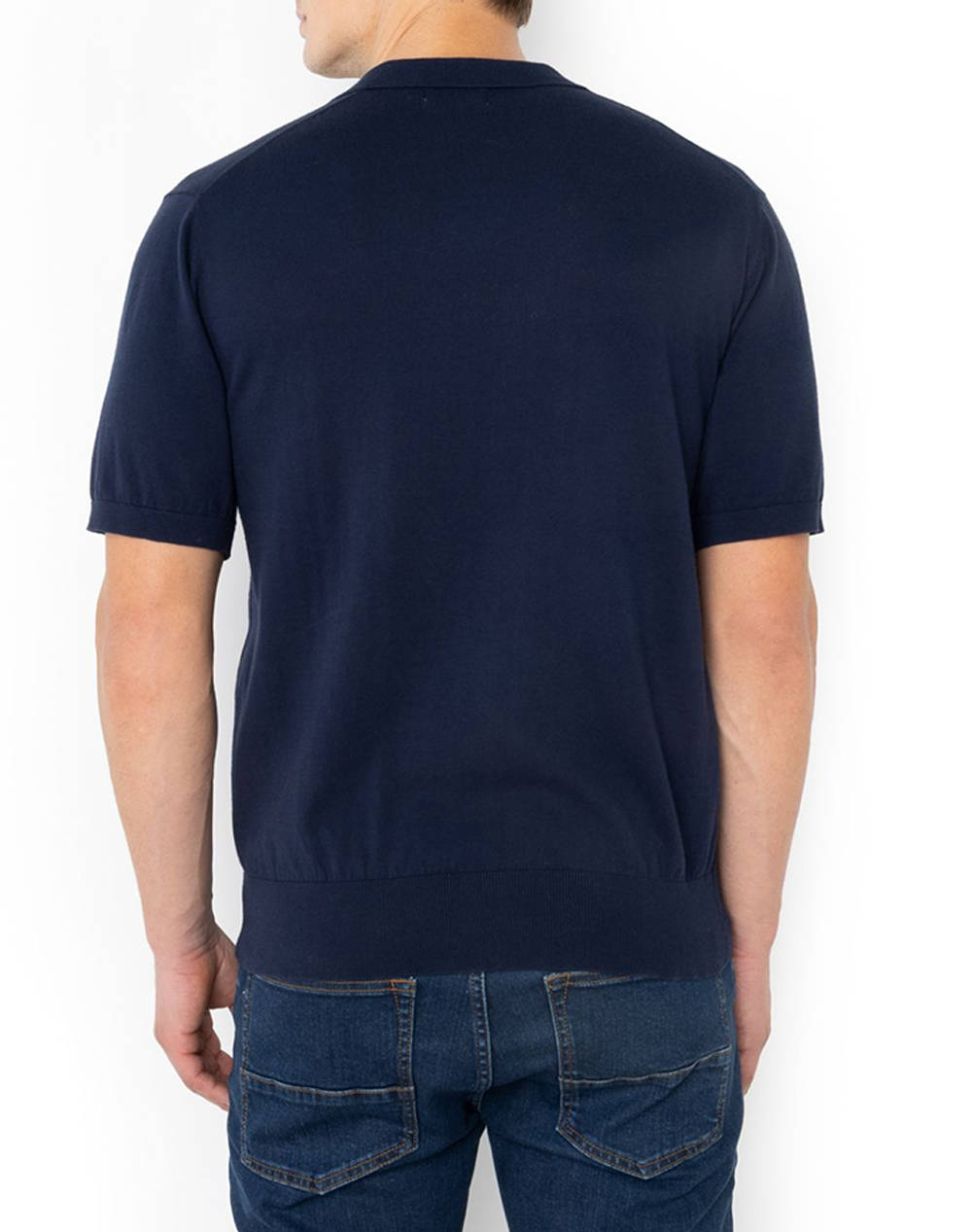THE BOSTONIANS BLUZA POLO TRICOTATA REGULAR FIT